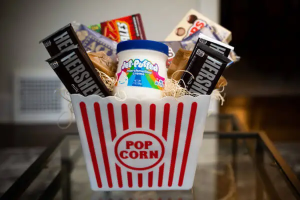 Movie Night Gift Basket 2