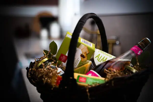 The Wine Down Gift Basket 2