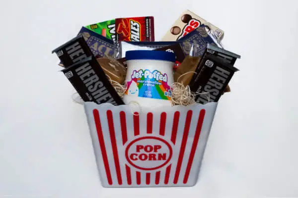 Movie Night Gift Basket 1