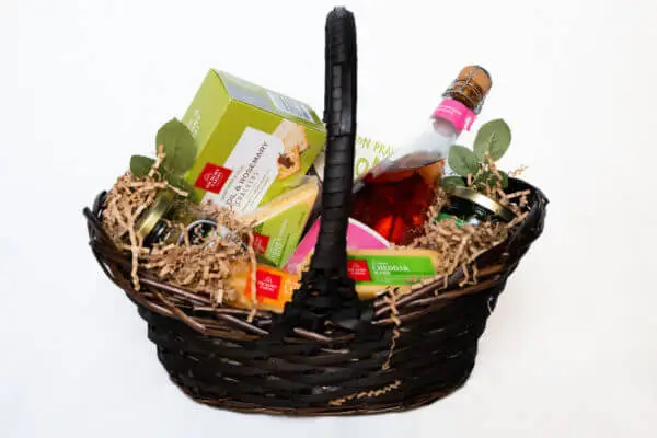 The Wine Down Gift Basket 1